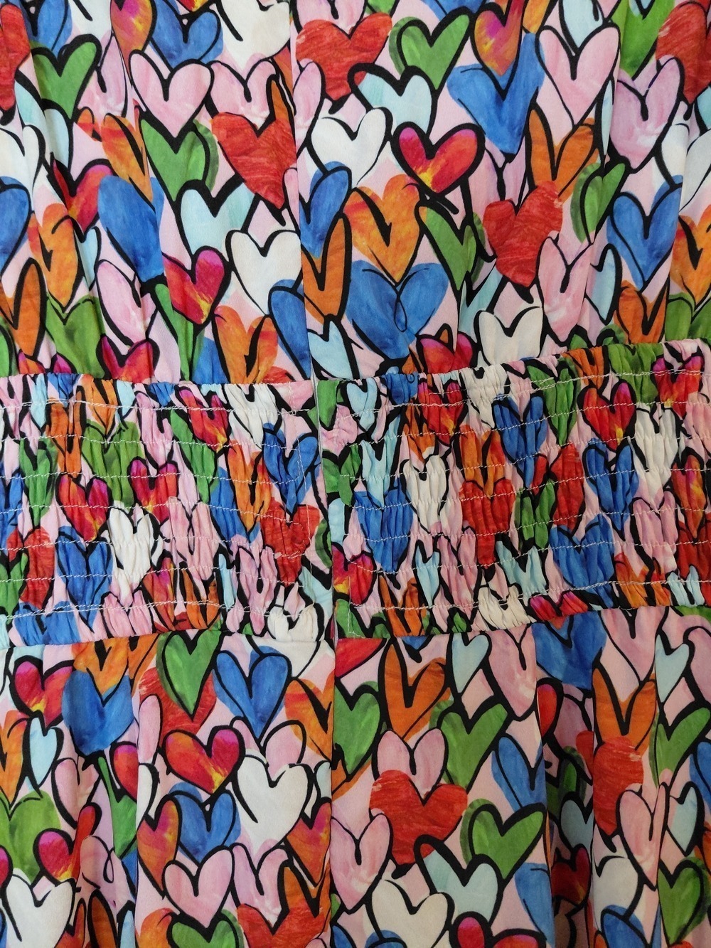 Wayward Fancies Heart Maxi Dress Small 4 Smocked Coquette Romantic - Picture 9 of 11